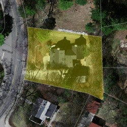 538 Chestnut St, Newton MA 02468-1206 aerial view