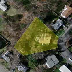 82 Esty Farm Rd, Newton MA 02459-3642 aerial view