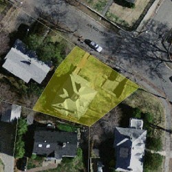 20 Arlington St, Newton MA 02458-2423 aerial view