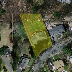 35 Roland St, Newton MA  02461-1919 aerial view