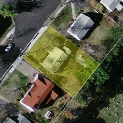 117 Spiers Rd, Newton MA  02459-3716 aerial view
