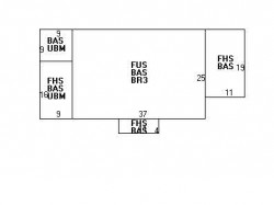 142 Cotton St, Newton MA 02458-2641 floor plan