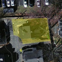 17 Highland Park, Newton MA  02460-1812 aerial view