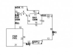 142 Hartman Rd, Newton MA 02459-2854 floor plan