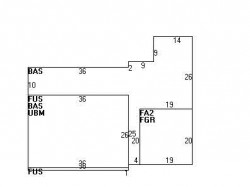 11 Chatham Rd, Newton MA  02461-1009 floor plan