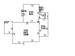 34 White Pine Rd, Newton MA 02464-1223 floor plan