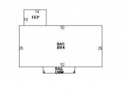 73 Wendell Rd, Newton MA 02459-2946 floor plan