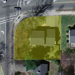 970 Commonwealth Ave, Newton MA  02459-1038 aerial view