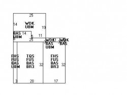 21 Kingswood Rd, Newton MA 02466-1013 floor plan