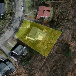 30 Kingston Rd, Newton MA 02461-1014 aerial view
