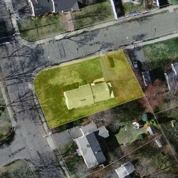 16 Hay Rd, Newton MA 02459-3610 aerial view