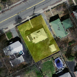 768 Watertown St, Newton MA 02460-1354 aerial view
