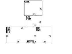 165 Baldpate Hill Rd, Newton MA  02459-2853 floor plan