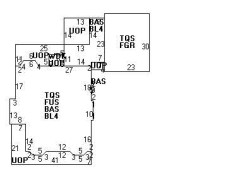 43 Gammons Rd, Newton MA 02468-1215 floor plan