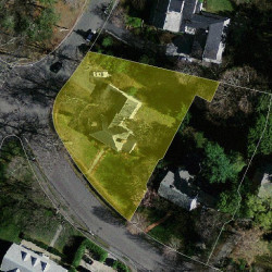 237 Franklin St, Newton MA 02458-2324 aerial view