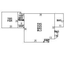 5 Byfield Rd, Newton MA  02468-1235 floor plan