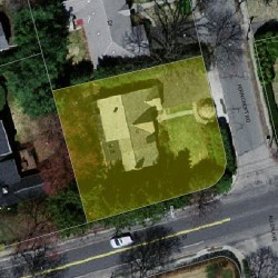 6 Ferncroft Rd, Newton MA 02468-1214 aerial view