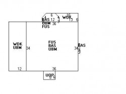 154 Wiswall Rd, Newton MA  02459-3545 floor plan