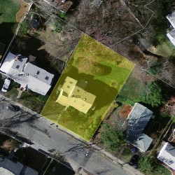 120 Hartman Rd, Newton MA 02459-2854 aerial view