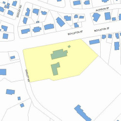 50 Dudley Rd, Newton MA 02459-2827 plot plan