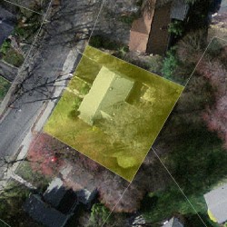 107 Elinor Rd, Newton MA 02461-1848 aerial view