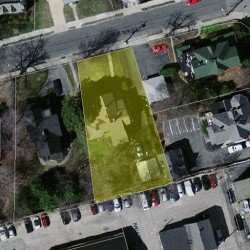 14 Foster St, Newton MA  02460-1511 aerial view