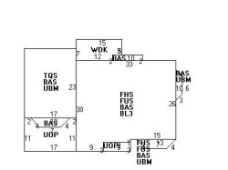 12 Rockledge Rd, Newton MA 02461-1800 floor plan