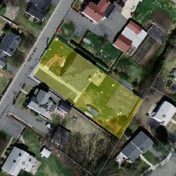 50 Smith Ave, Newton MA  02465-1554 aerial view