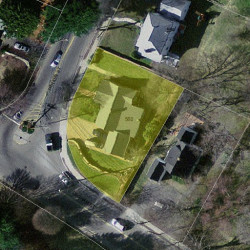 560 Parker St, Newton MA 02459-2975 aerial view