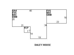 262 Beacon St, Newton MA  02459 floor plan