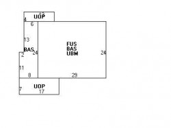25 Canterbury Rd, Newton MA  02461-1319 floor plan