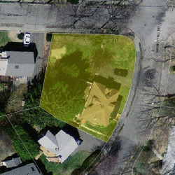 51 Walnut Hill Rd, Newton MA  02459-2666 aerial view