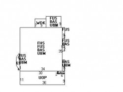 116 Church St, Newton MA 02458-2004 floor plan