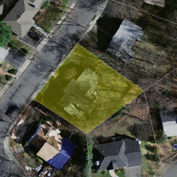 34 Dorcar Rd, Newton MA 02459 aerial view