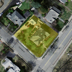 1525 Centre St, Newton MA 02461-1200 aerial view