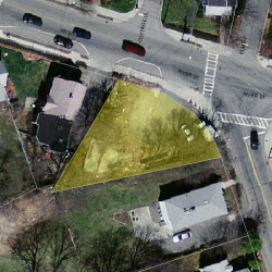114 River St, Newton MA  02465-1830 aerial view