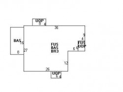 28 Ardmore Rd, Newton MA  02465-2335 floor plan