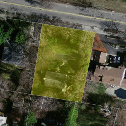 340 Commonwealth Ave, Newton MA  02459 aerial view