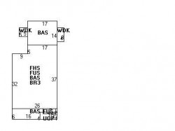 124 Dickerman Rd, Newton MA 02461-1304 floor plan