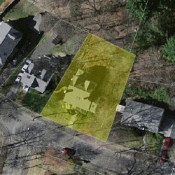 60 Lewis St, Newton MA 02458-1840 aerial view