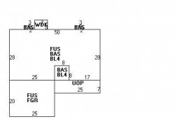 70 Spiers Rd, Newton MA  02459-3711 floor plan