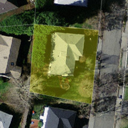 115 Cynthia Rd, Newton MA 02459-2865 aerial view