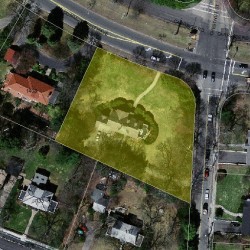 1400 Commonwealth Ave, Newton MA  02465-2830 aerial view