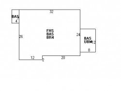40 Fernwood Rd, Newton MA 02465-1841 floor plan