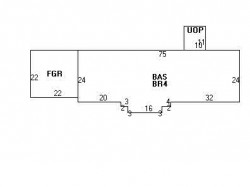 530 Dudley Rd, Newton MA  02459-2809 floor plan