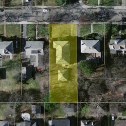 504 Ward St, Newton MA 02459-1136 aerial view