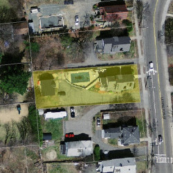 383 Lexington St, Newton MA  02466-1515 aerial view