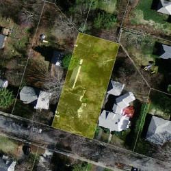 15 Cotton St, Newton MA  02458-2619 aerial view