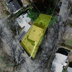 73 Islington Rd, Newton MA 02466-1009 aerial view