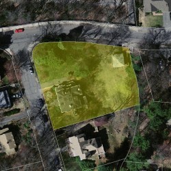 10 Dexter Rd, Newton MA 02460-2318 aerial view